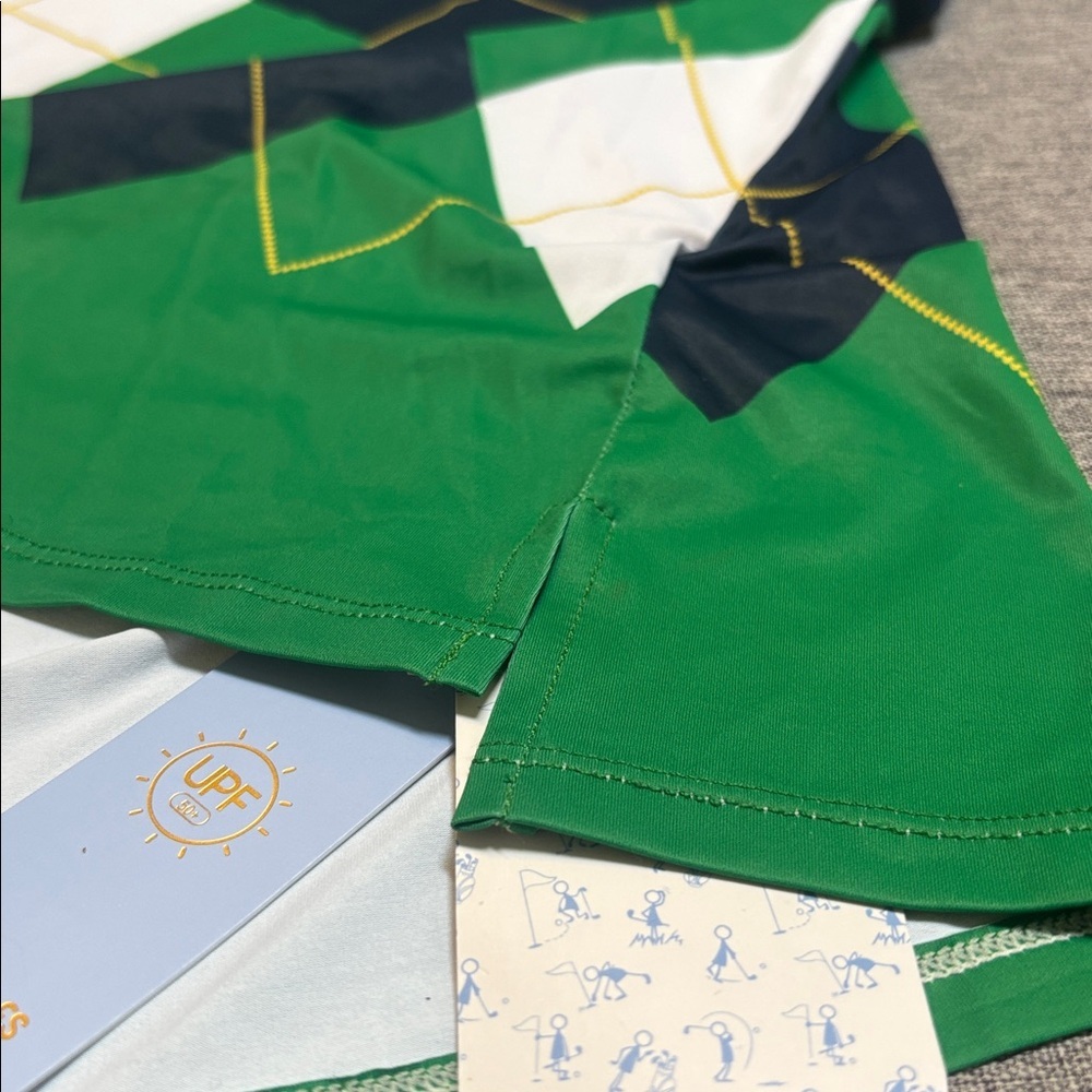 Acegolfs Not So Classic Polo Top UPF50+, X Large - Picture 6 of 8